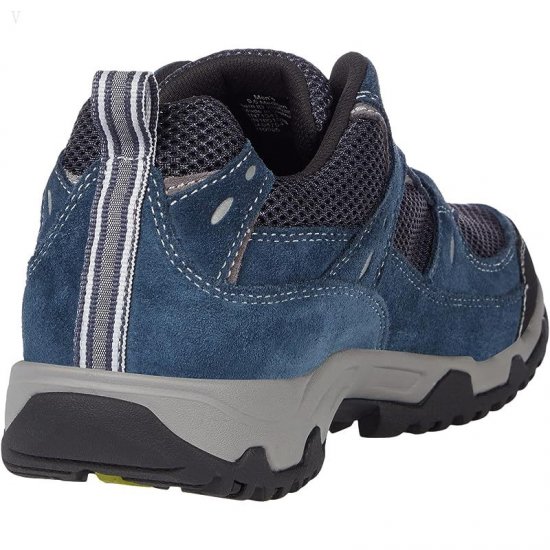 L.L.Bean Trail Model Hiker 4 Ventilated Low Storm Blue/Carbon Navy ID-QWMIasGB