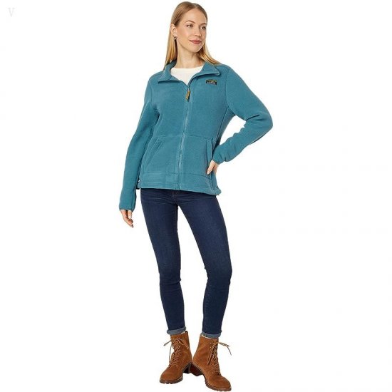 L.L.Bean Mountain Classic Fleece Jacket Storm Teal ID-6FiXYWga