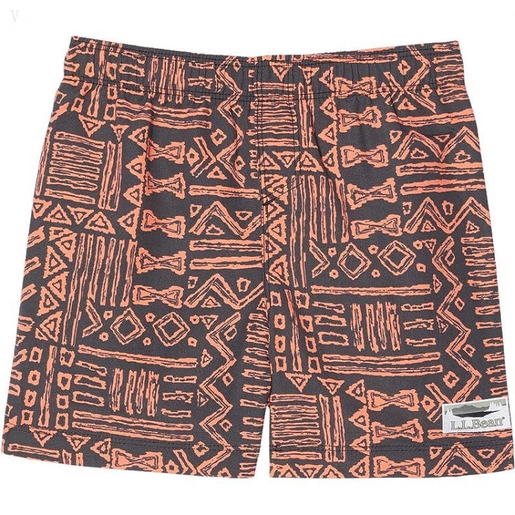 L.L.Bean Stowaway Shorts Print (Toddler) Ember Geo ID-EXep8WT3 - Click Image to Close