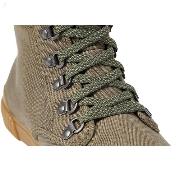 L.L.Bean Eco Woods Hiking Boot Canvas Peat Moss ID-TOrTrUiF