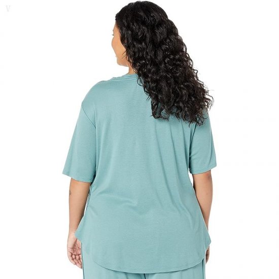 L.L.Bean Plus Size Restore Sleep Top Sea Pine ID-LMM5kSVS