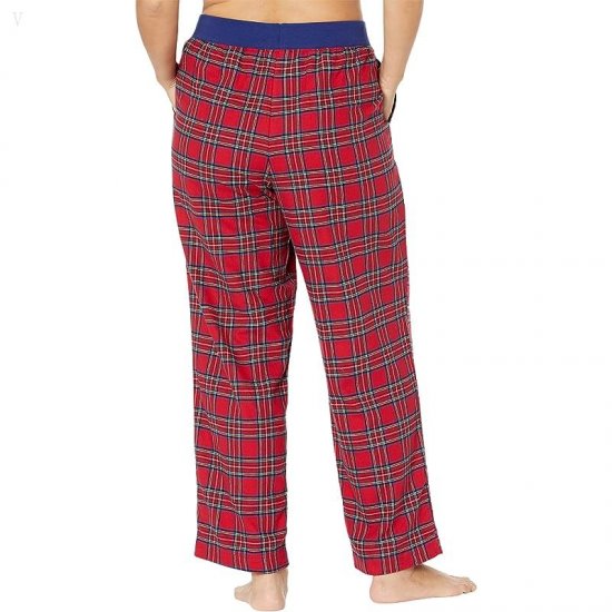 L.L.Bean Plus Size Camp Pajama Set Deep Marine Blue ID-ingFMuzU