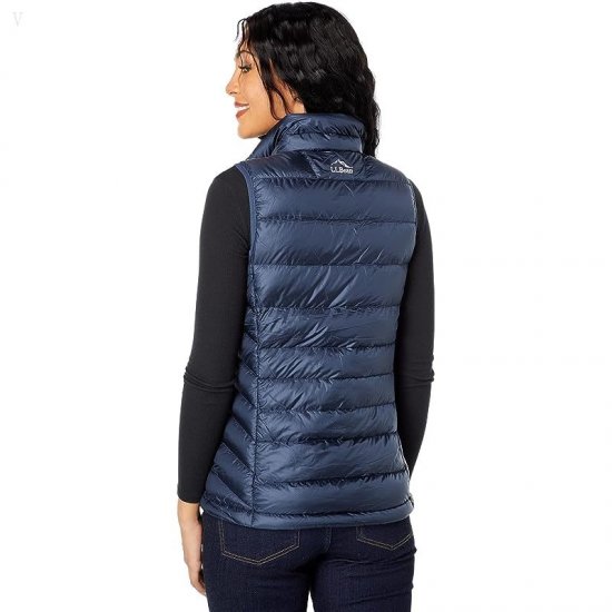 L.L.Bean Ultralight 850 Down Vest Carbon Navy ID-GO85GeNx