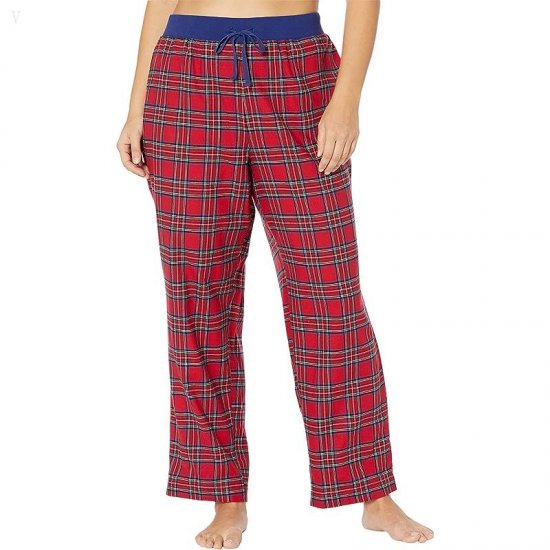 L.L.Bean Plus Size Camp Pajama Set Deep Marine Blue ID-ingFMuzU