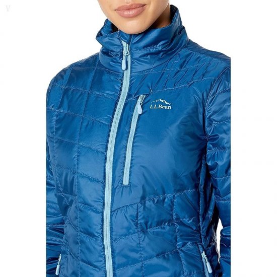 L.L.Bean Primaloft Packaway Jacket Dark Marine Blue ID-864Qoipl