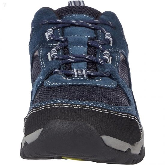 L.L.Bean Trail Model Hiker 4 Ventilated Low Storm Blue/Carbon Navy ID-QWMIasGB