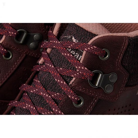 L.L.Bean Trailduster Hiker Mid Water Resistant Burgundy/Soft Cayenne ID-AeejDaD1