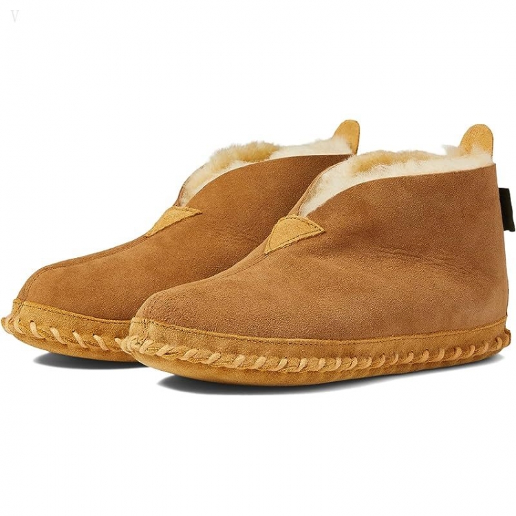 L.L.Bean Wicked Good Slippers Brown ID-GgQSqRAK - Click Image to Close