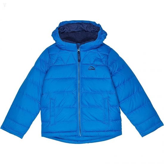 L.L.Bean Bean's Down Jacket (Big Kids) Cobalt Sea ID-Uf8Ou4pd