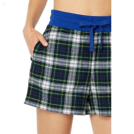 L.L.Bean Scotch Plaid Flannel Sleep Shorts Dress Gordon ID-ytKLkd1Z