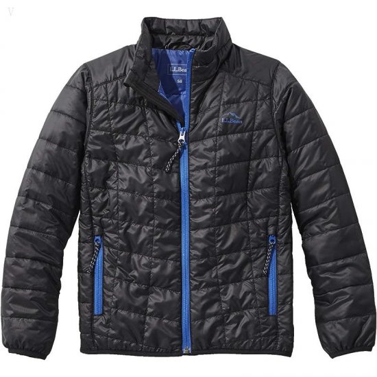 L.L.Bean PrimaLoft Packaway Jacket (Big Kids) Black ID-4xkZVaST