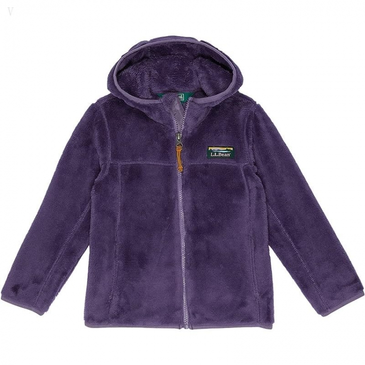 L.L.Bean Hi-Pile Fleece (Little Kids) Muted Purple ID-wKUFE3HK - Click Image to Close