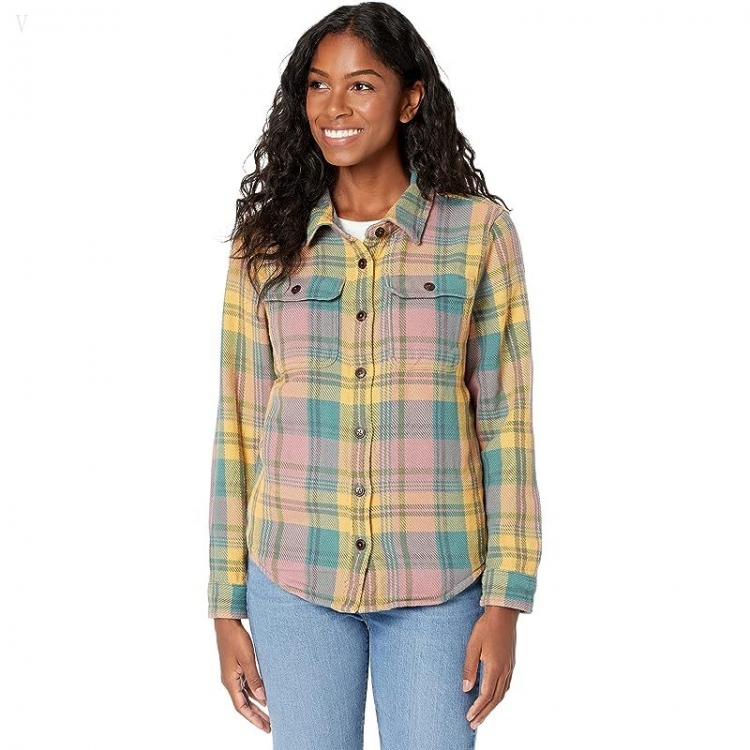 L.L.Bean Petite The 1912 Overshirt Long Sleeve Washed Orchid ID-d3LBAF5w - Click Image to Close