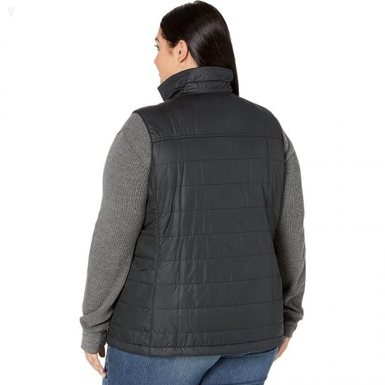 L.L.Bean Plus Size Mountain Classic Puffer Vest Black ID-GnnlZYpL