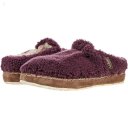 L.L.Bean Cozy Slipper Slide Pile Fleece Dark Plum/Vintage Lavender ID-VSAbuFuj