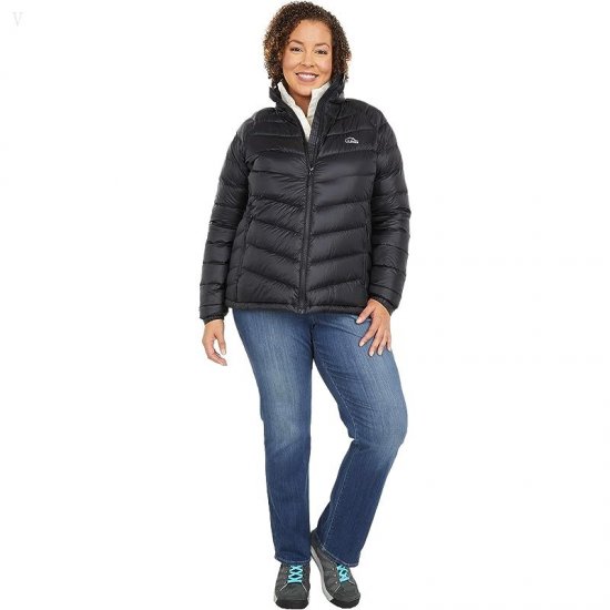 L.L.Bean Plus Size Ultralight 850 Down Jacket Black ID-ghUjxgOL