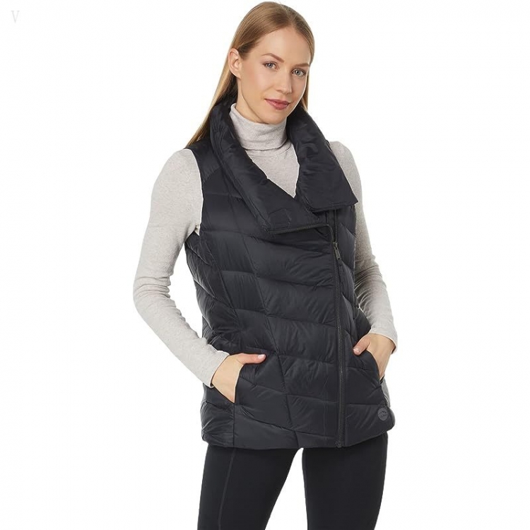 L.L.Bean Boundless Down Puffer Vest II Dark Black ID-jIlSd1jU - Click Image to Close