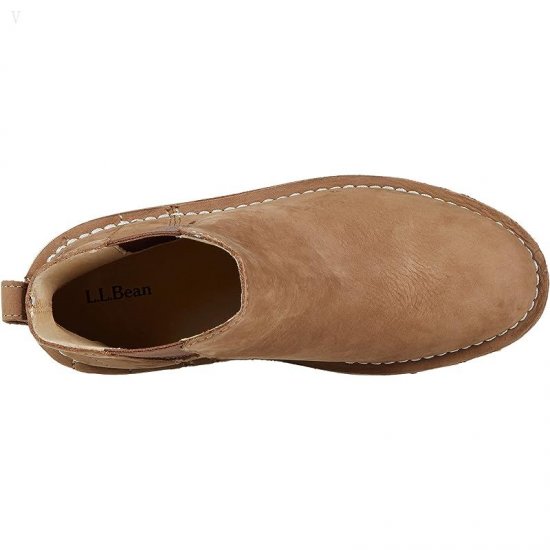 L.L.Bean Stonington Chelsea Nubuck Toasted Coconut ID-4N3OZMyM