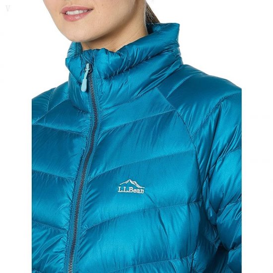 L.L.Bean Petite Ultralight 850 Down Jacket Deep Lagoon ID-3FobWXi3