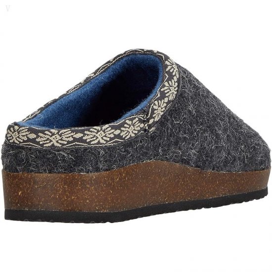 L.L.Bean Wool Slipper Clog Shale Grey ID-pVloK5Uy