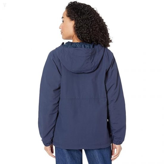 L.L.Bean Mountain Classic Insulated Anorak Nautical Navy ID-E3s9Pwiu