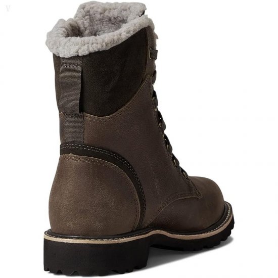 L.L.Bean Rugged Cozy Boot Lace-Up Ash ID-WksUouVw