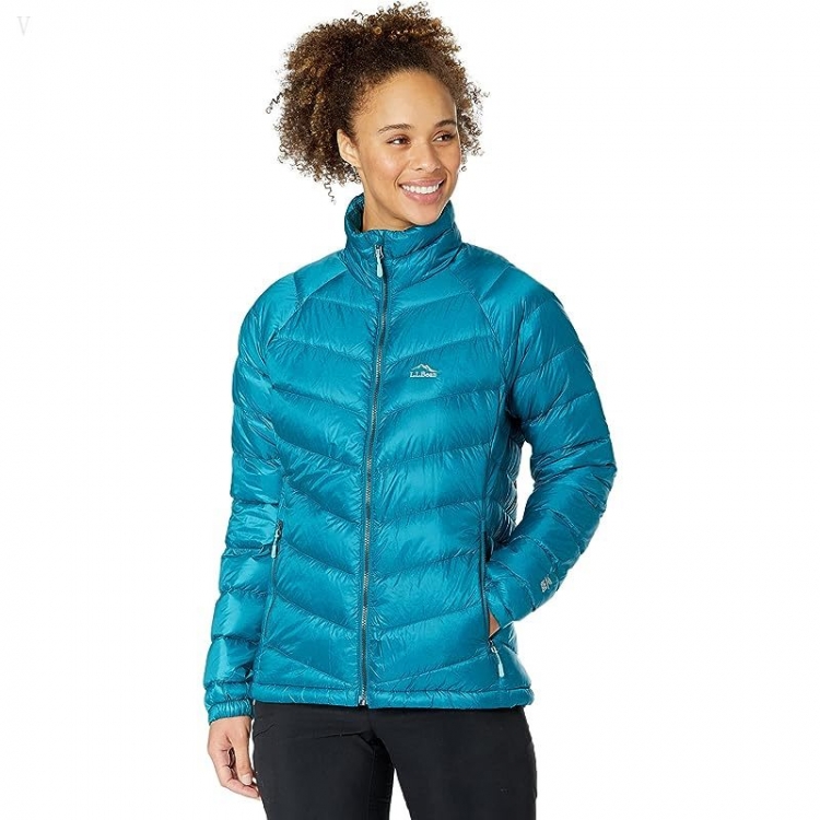 L.L.Bean Ultralight 850 Down Jacket Deep Lagoon ID-taDNBmJr - Click Image to Close