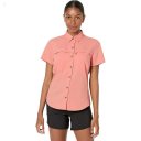 L.L.Bean Petite Tropicwear Shirt Short Sleeve Warm Coral ID-WJoFtPG7