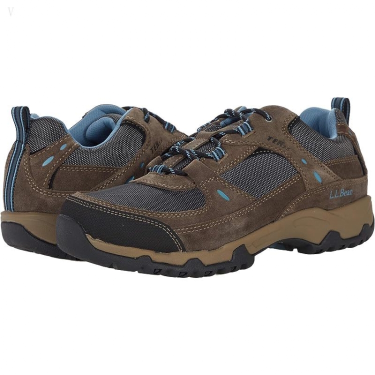 L.L.Bean Trail Model Hiker 4 Water Resistant Low Dark Cinder/Darkest Gray ID-tlo5cTwD - Click Image to Close