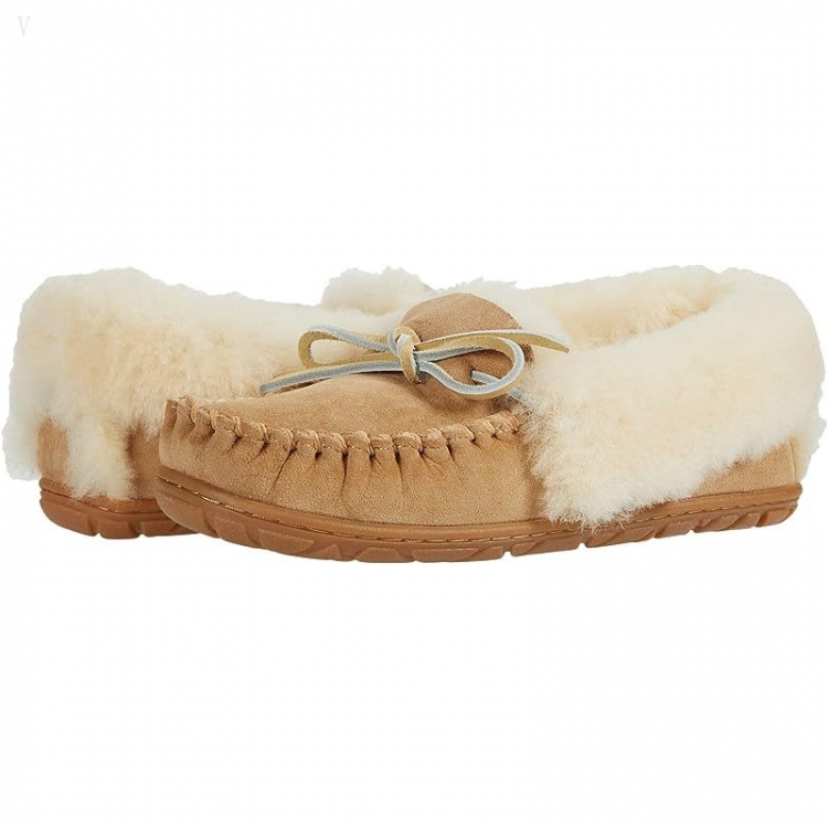 L.L.Bean Wicked Good Moccasins Natural ID-3JWb1Po5 - Click Image to Close