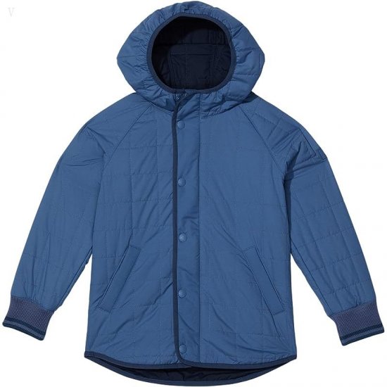 L.L.Bean Soft Quilted Jacket (Little Kids) Moonlight Blue ID-nwMd3wy2