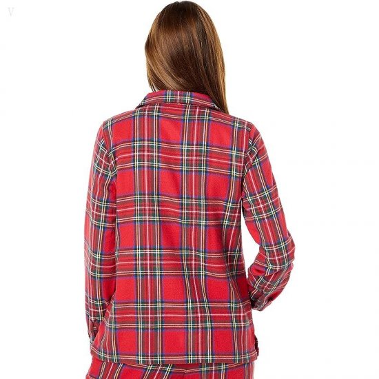 L.L.Bean Scotch Plaid Flannel Pajamas Plaid Royal Stewart Tartan ID-8ATsZUZx