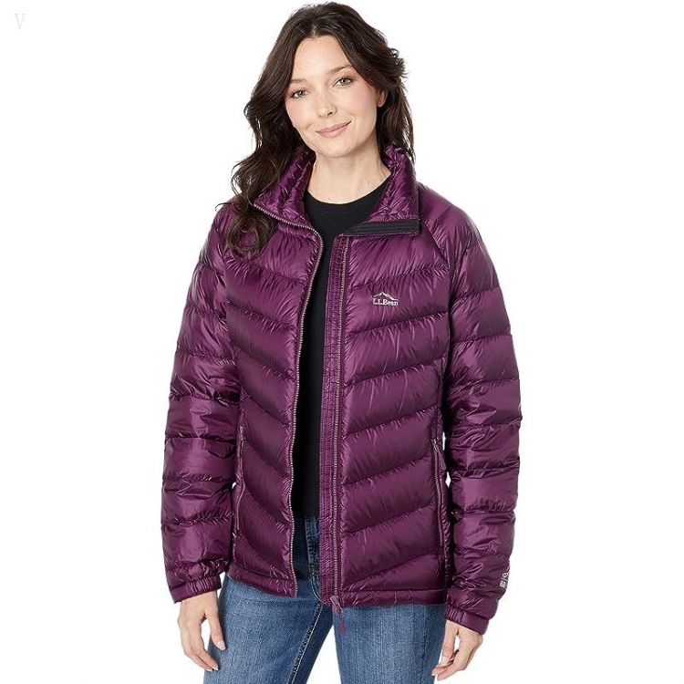 L.L.Bean Ultralight 850 Down Jacket Royal Plum ID-gRKZzCDi - Click Image to Close