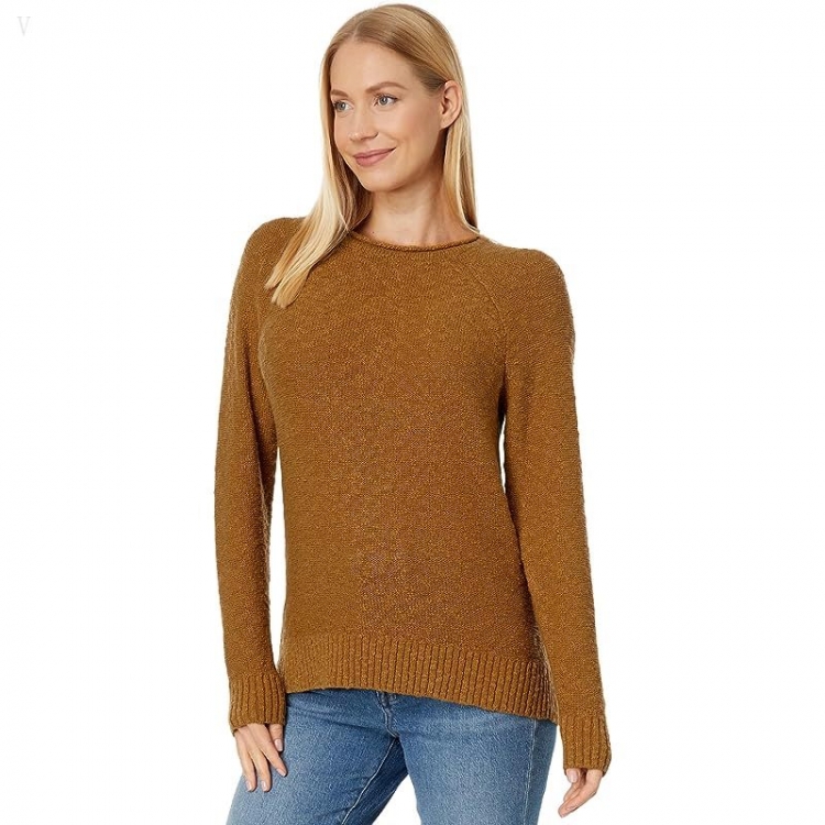 L.L.Bean Midweight Cotton Slub Rollneck Pullover Saddle ID-5lsCrdH6 - Click Image to Close