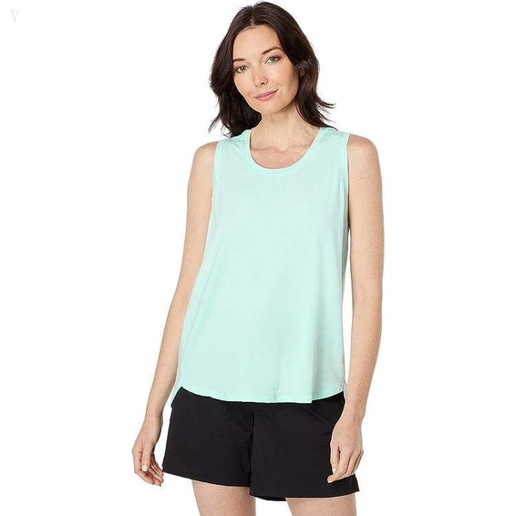 L.L.Bean Beyond Soft Tank Nautical Aqua ID-0ZZ7Rjr8 - Click Image to Close