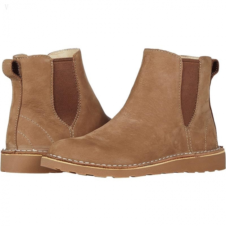 L.L.Bean Stonington Chelsea Nubuck Toasted Coconut ID-4N3OZMyM - Click Image to Close