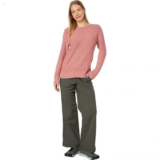 L.L.Bean Midweight Cotton Slub Rollneck Pullover Rose Wash ID-a2RqTkiM