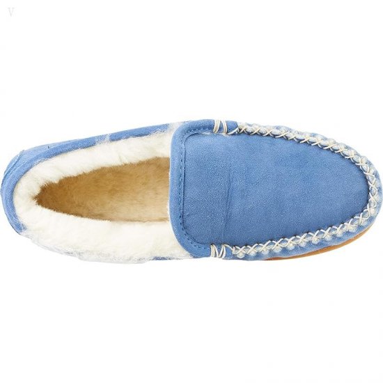 L.L.Bean Wicked Good Slippers Venetian Charcoal Blue ID-7slJ3LzU