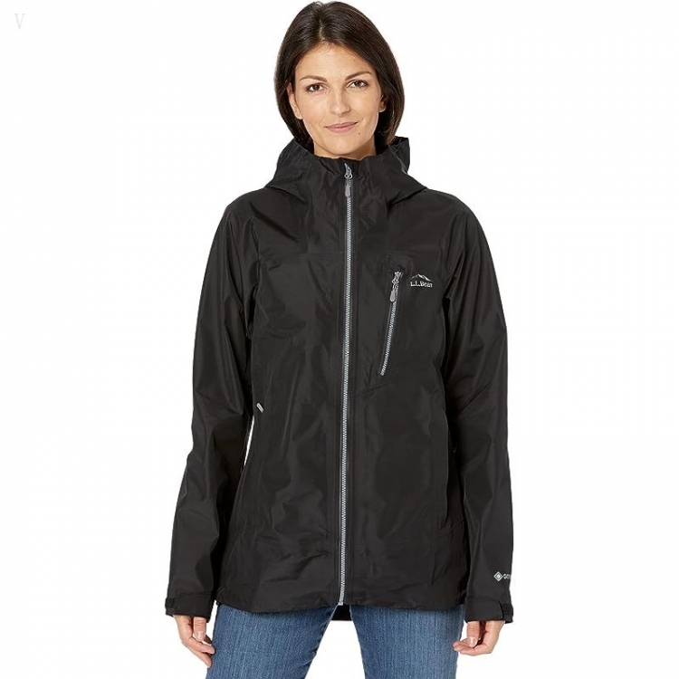 L.L.Bean Pathfinder GORE-TEX Jacket Black ID-NZoPDXxd - Click Image to Close