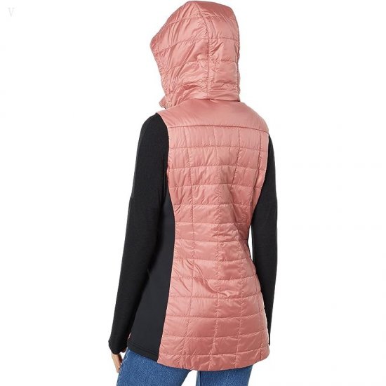 L.L.Bean Primaloft Packaway Long Vest Rose Wash ID-x8bWoNVz