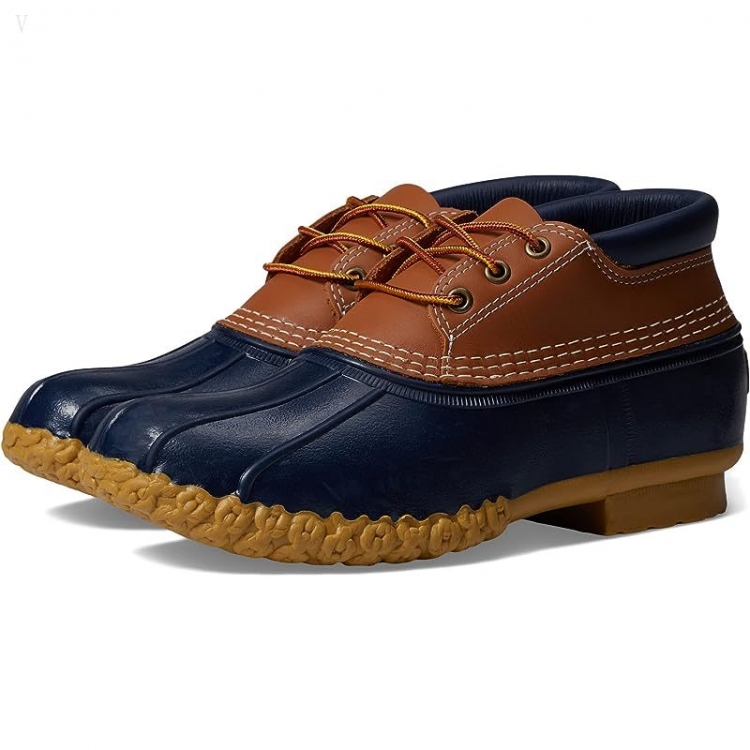 L.L.Bean Gumshoes Tan/Bright Navy/Gum ID-uvJPcVV4 - Click Image to Close