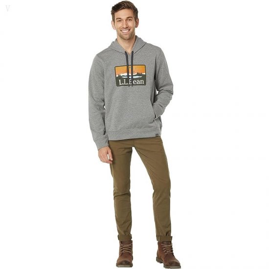 L.L.Bean Northwoods Hunter\'s Hoodie Gray Heather ID-lvIrF0ce