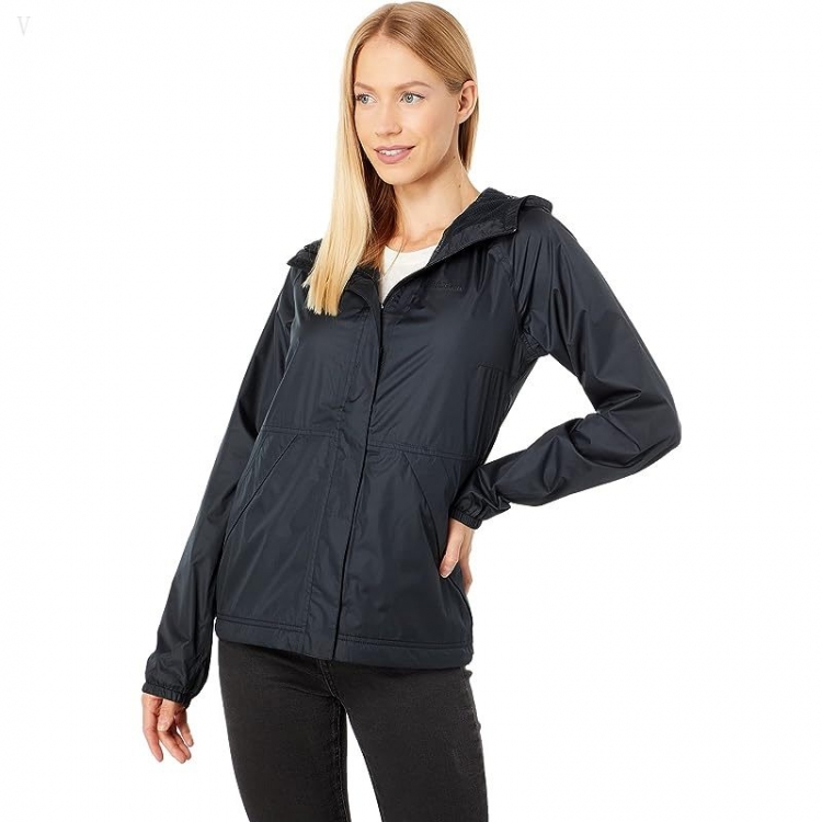 L.L.Bean Waterproof Windbreaker Jacket Black ID-cCRkFpY3 - Click Image to Close