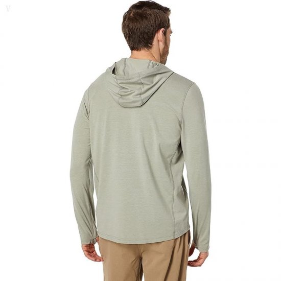 L.L.Bean Insect Shield Hoodie Dusty Sage ID-zEA6unqg