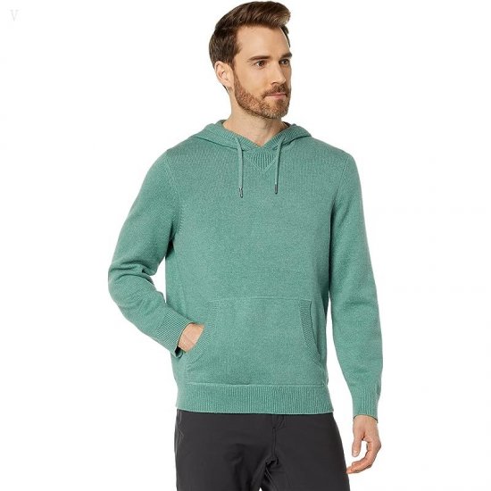 L.L.Bean Wicked Soft Cotton Cashmere Hoodie Clover ID-0vosrkCg