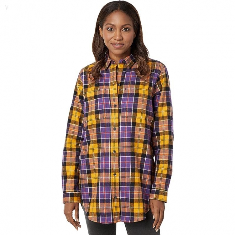 L.L.Bean Scotch Plaid Flannel Tunic Ancient Culloden ID-EAaqdXPm - Click Image to Close