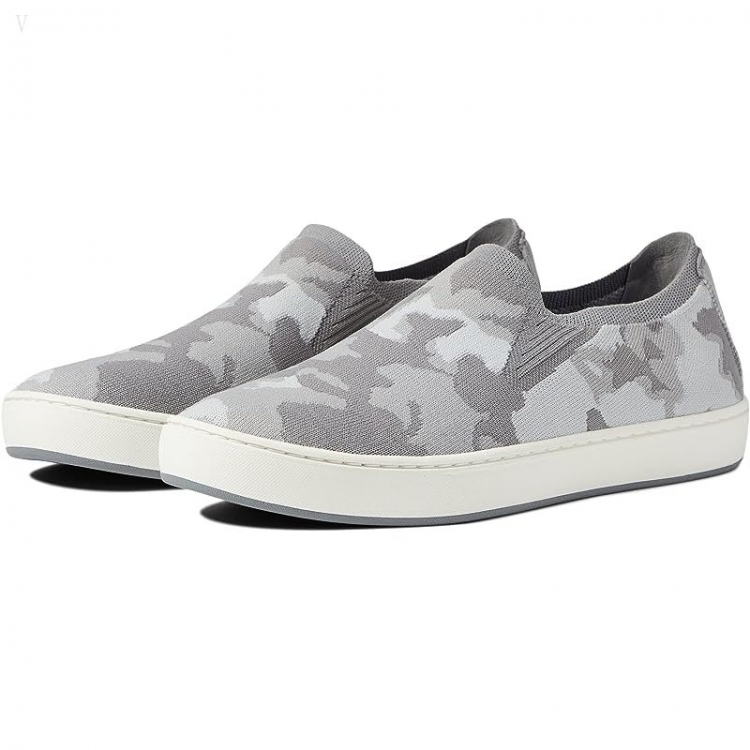 L.L.Bean Eco Bay Knit Sneaker Slip-On Frost Gray Camo ID-hieHJJU2 - Click Image to Close