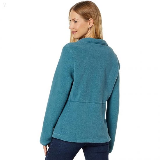 L.L.Bean Mountain Classic Fleece Jacket Storm Teal ID-6FiXYWga