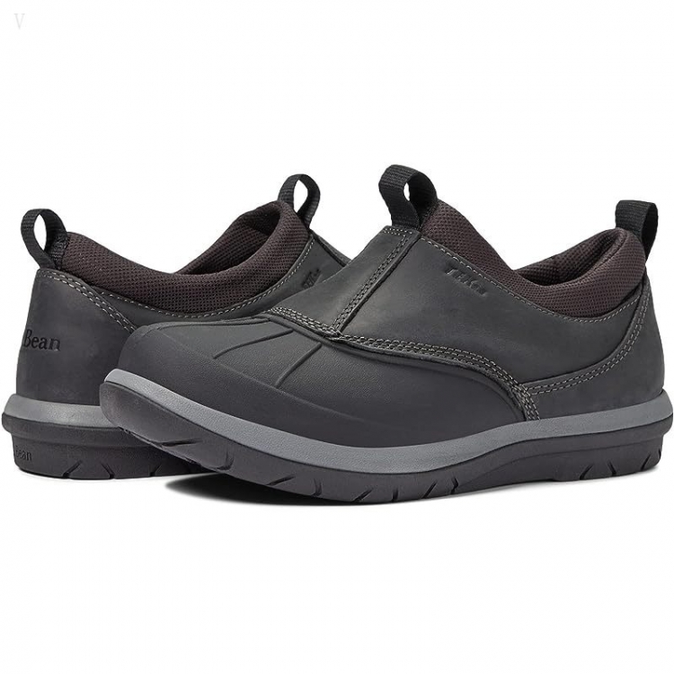 L.L.Bean Storm Chaser Shoe 5 Slip-On Black ID-xsgHWFmu - Click Image to Close