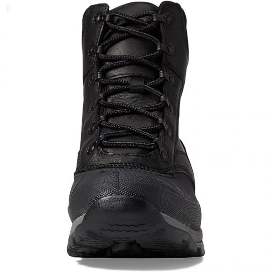 L.L.Bean Storm Chaser Boot 5 Lace Leather Black ID-rIZ8Devh